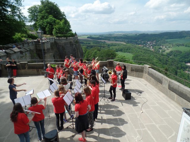 2016 \"Schulen musizieren\" auf der Festung Königstein