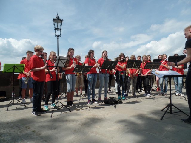 2016 \"Schulen musizieren\" auf der Festung Königstein